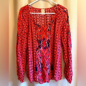 Faded Glory Stylish Printed Blouse